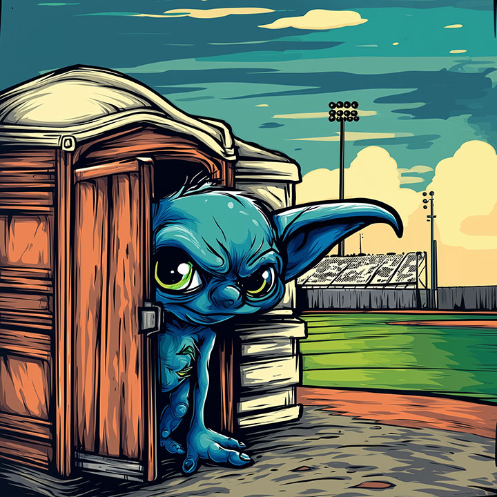 goblin porta potty